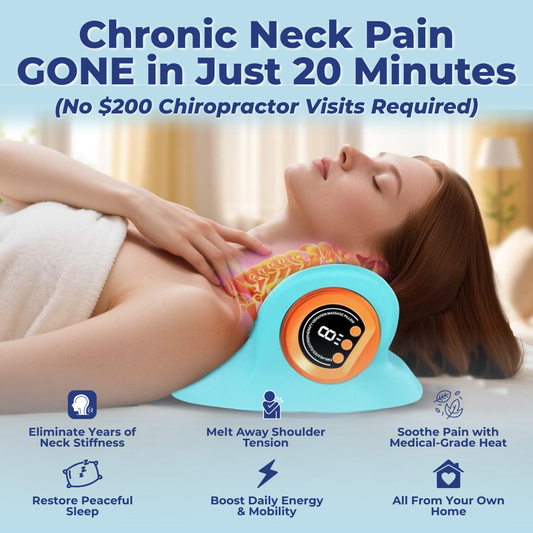 The Doctor-Recommended 3-in-1 Therapy Device That Eliminates Chronic Neck Pain in Just 20 Minutes