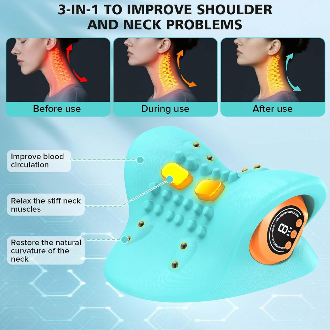 Electronic Muscle Massager for Neck & Shoulder Relief