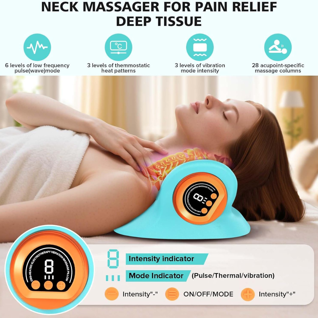 Electronic Muscle Massager for Neck & Shoulder Relief